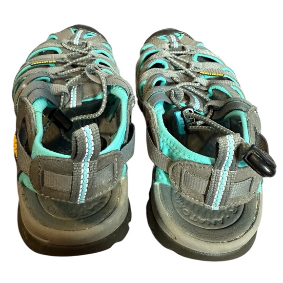 Keen Sandals Women‎ 8 Blue Gray Whisper Waterproof Hiking Trail Outdoors - Picture 5 of 8